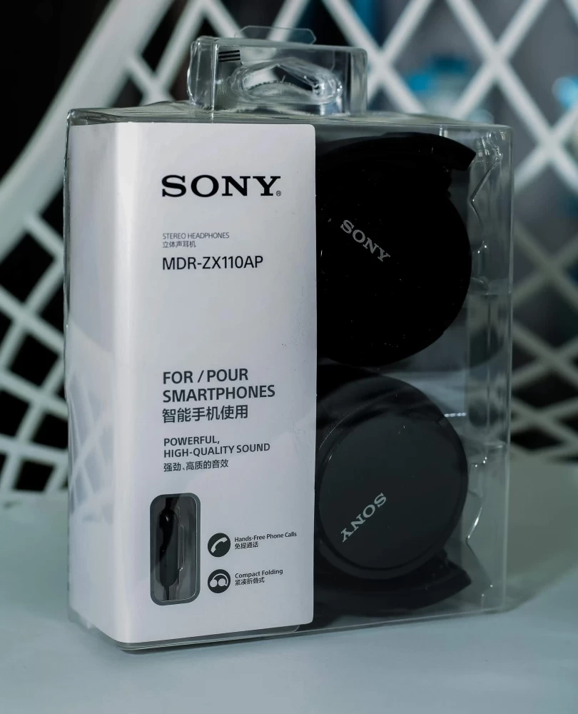 Sony MDR-ZX110AP EXTRA BASS Headphones