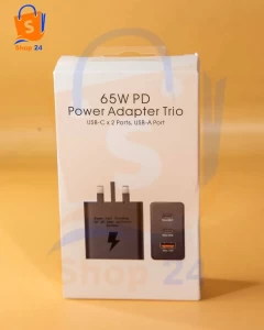 65W PD power Adaptor Trio